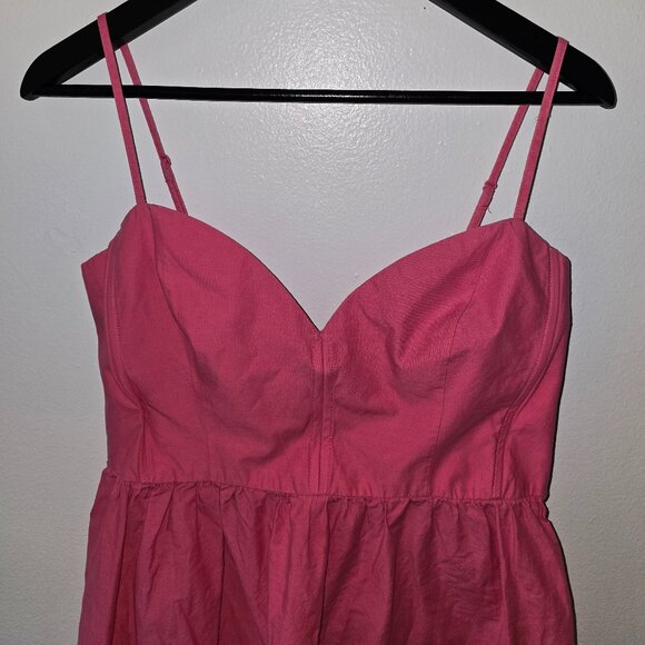 Steve Madden - Poplin Midi Dress - Size Large - Picture 3 of 10